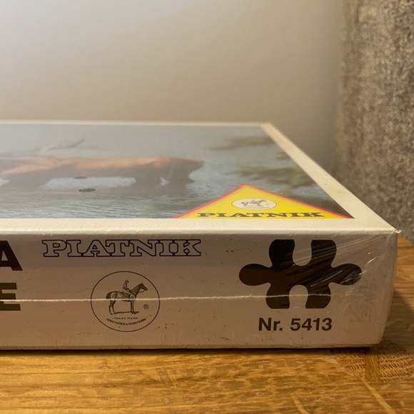 Piatnik Austria Puzzle Elk Canada Puzzle 1000 pieces No. 5413 – NEW - Picture 8 of 11